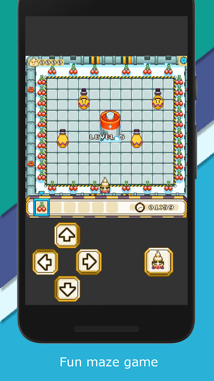 Bad Ice Cream 2: Icy Maze Game Screenshot 4