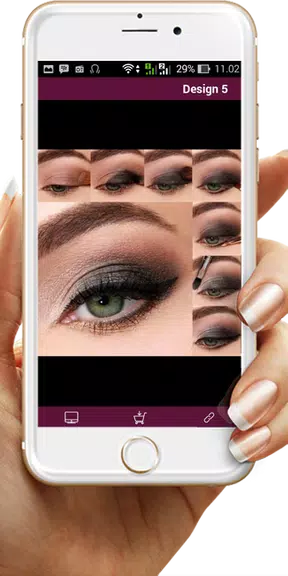 Eyeshadow Tutorial Captura de tela 4