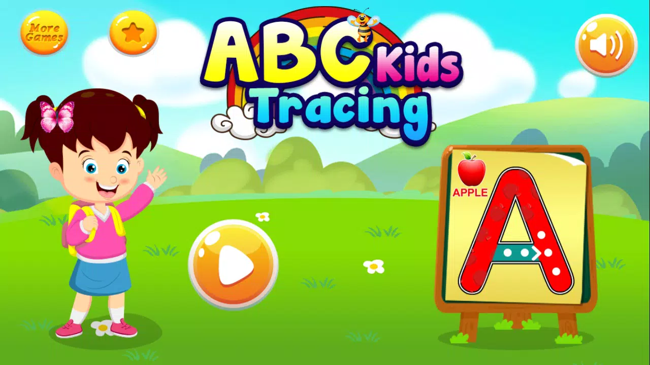 ABC Kids Tracing Games स्क्रीनशॉट 1