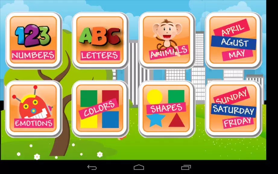 Toddlers Flashcards Captura de tela 1