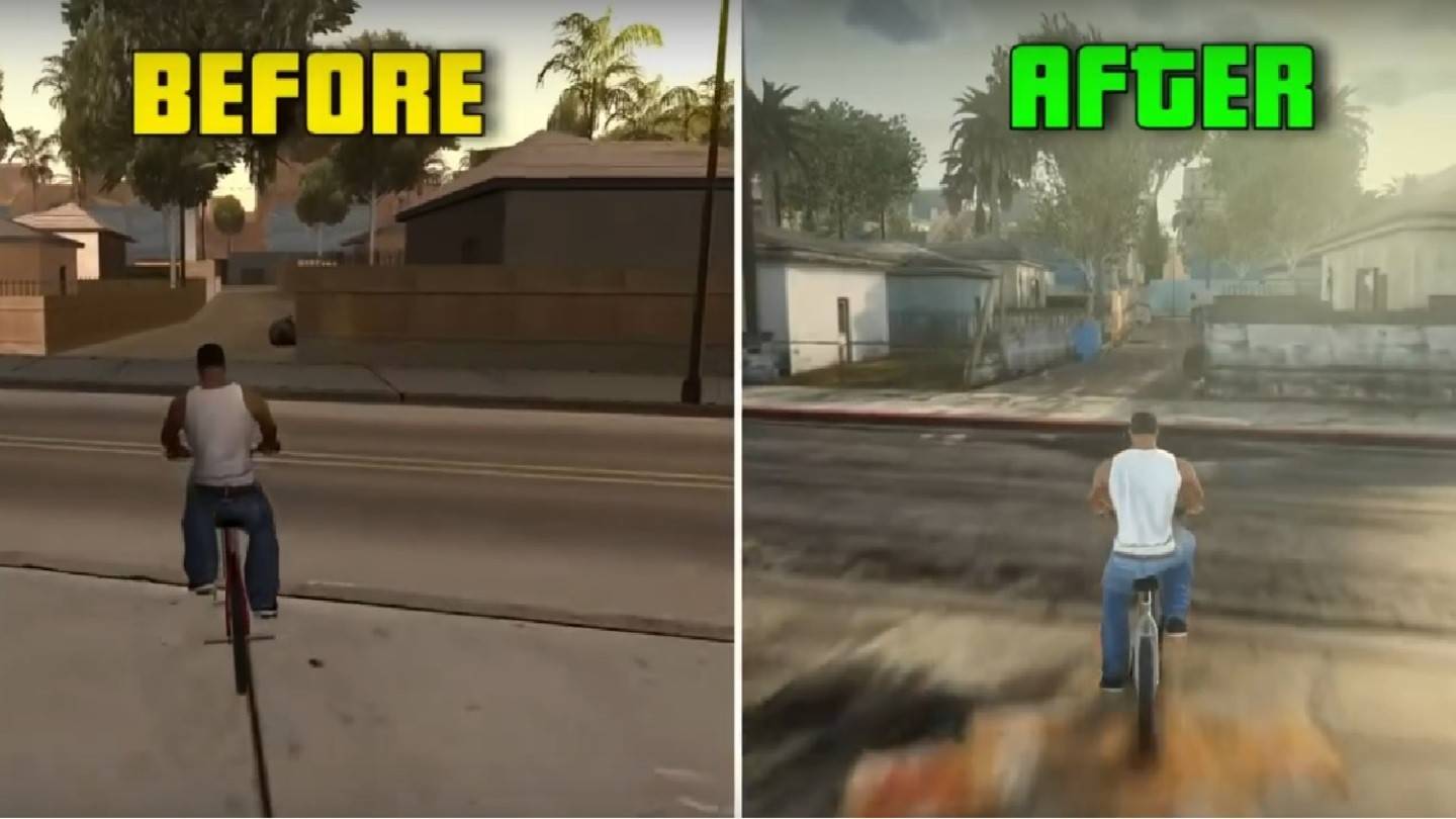 GTA San Andreas Banger Remastered with Enhanced Visuals