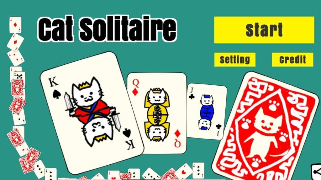 Cat Solitaire ist ein neues Kartenspiel der Macher von Cat Punch