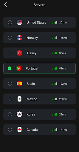 Galaxy Proxy VPN Capture d'écran 4