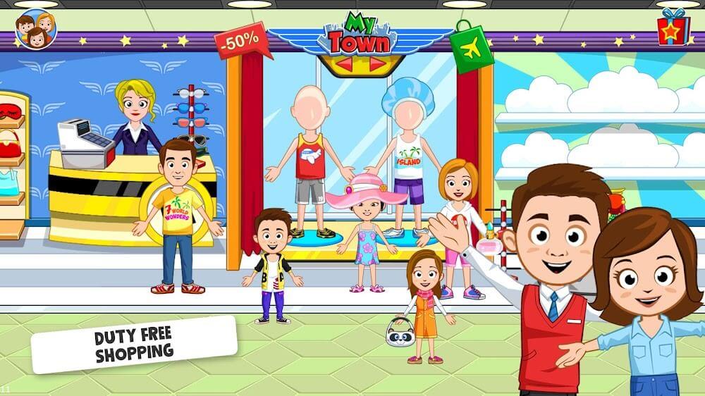 My Town Airport games for kids स्क्रीनशॉट 4