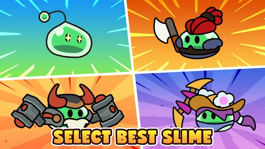 Slime Battle: Idle RPG Games Mod スクリーンショット 1