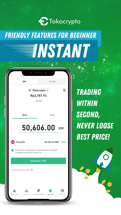 Tokocrypto Screenshot 1