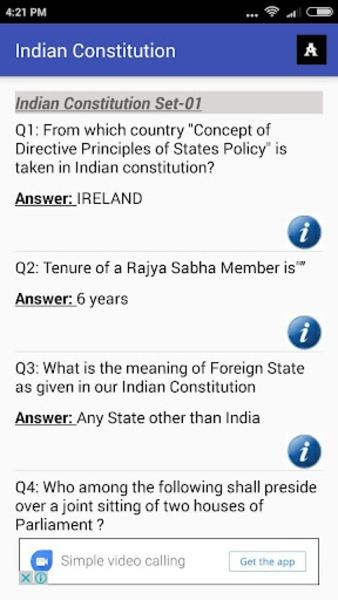 Indian Constitution स्क्रीनशॉट 3