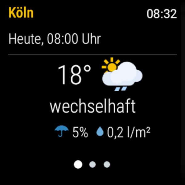 wetter.de Captura de pantalla 2