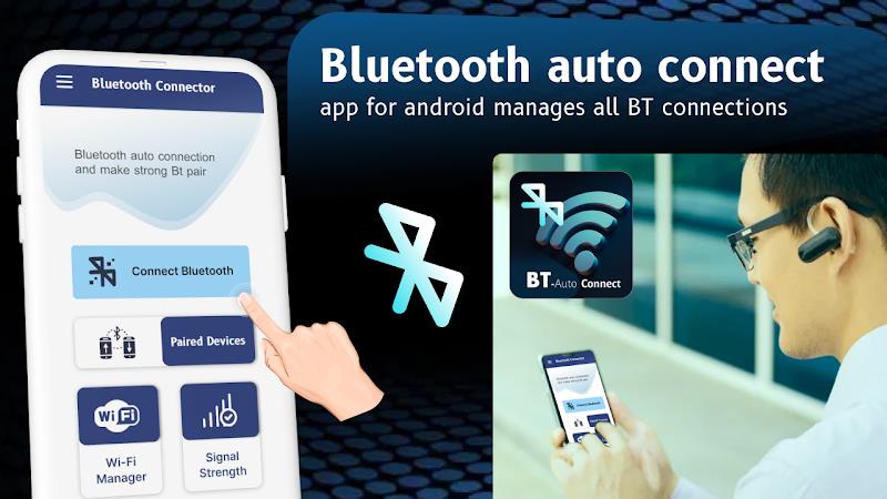 Bluetooth auto connect: Finder Captura de tela 2