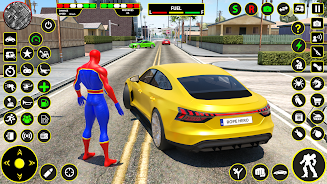 Spider Robot Hero Car Games Captura de tela 1