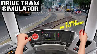 Drive Tram Simulator Capture d'écran 1