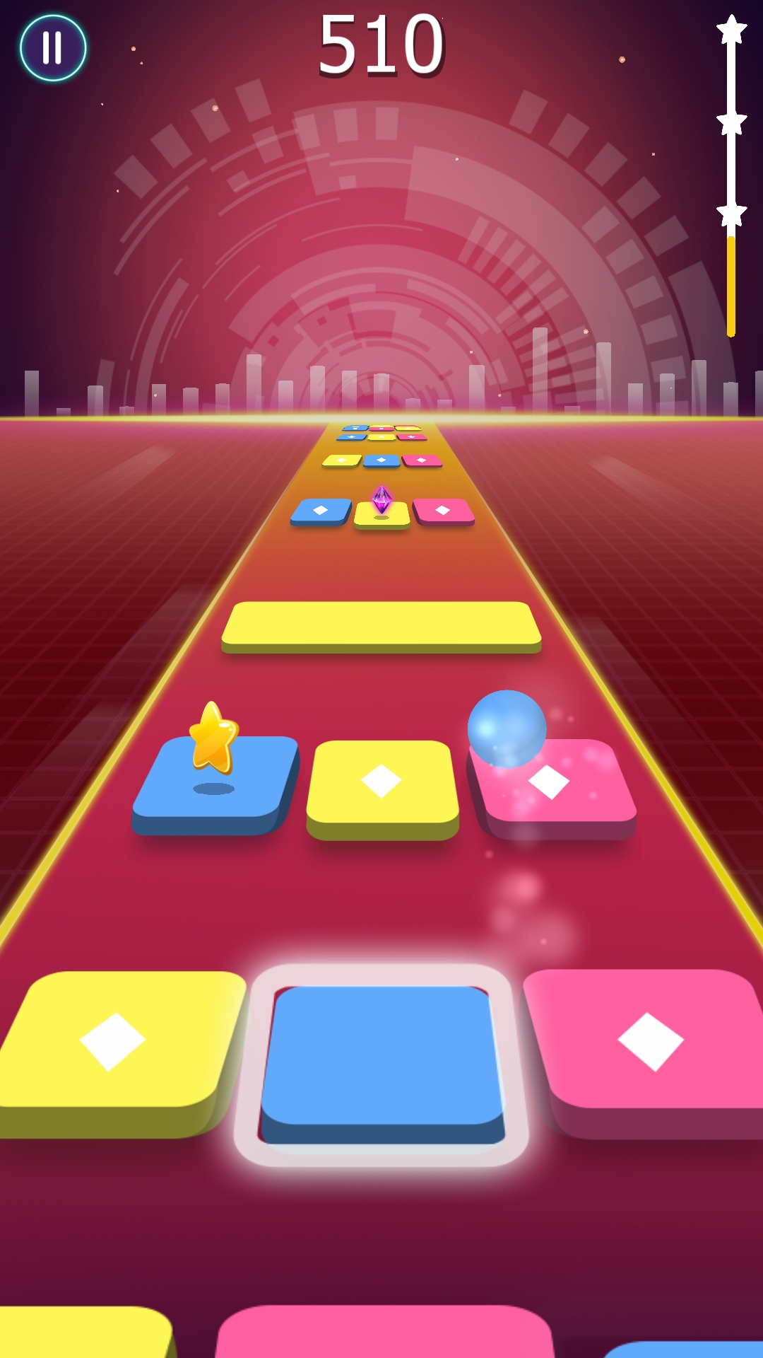 Beat Ball: Dancing Color Hop Screenshot 3