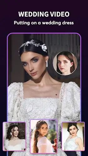 Mivo: Face swap video bride Screenshot 1