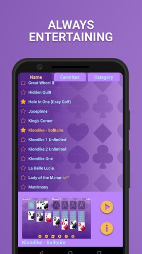 Solitaire Super Pack Capture d'écran 2