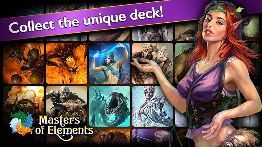 Masters of Elements－Online CCG 스크린샷 2