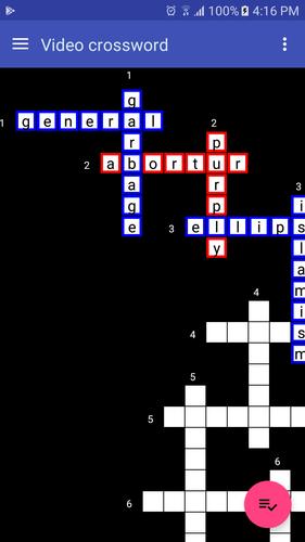 Video Crossword Captura de tela 2