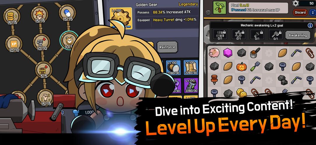 Mechanic Legends : Idle RPG Capture d'écran 4
