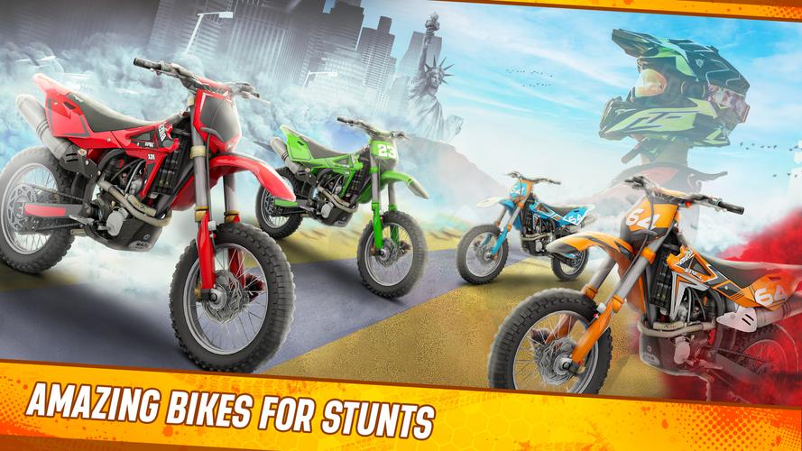 Bike Games 3D: Bike Stunt Game Captura de tela 3