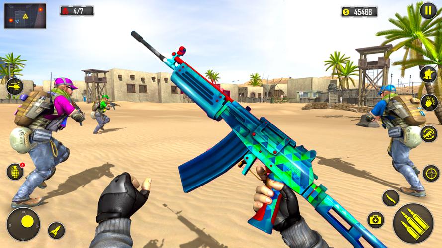 ガン ゲーム: ガン シューティング ゲーム スクリーンショット 1