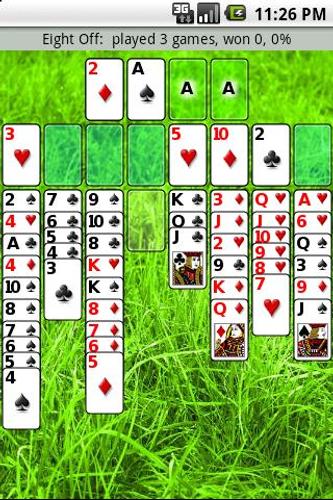 Patience Revisited Solitaire スクリーンショット 1