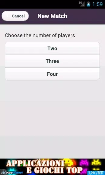 Burraco Scorekeeper Screenshot 1
