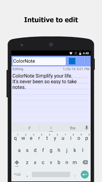 ColorNote Notepad Notizen Screenshot 3