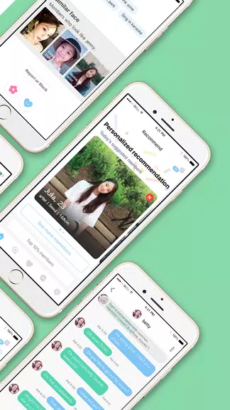 WowU– Face recognition Dating, Meet Singles & Chat スクリーンショット 2
