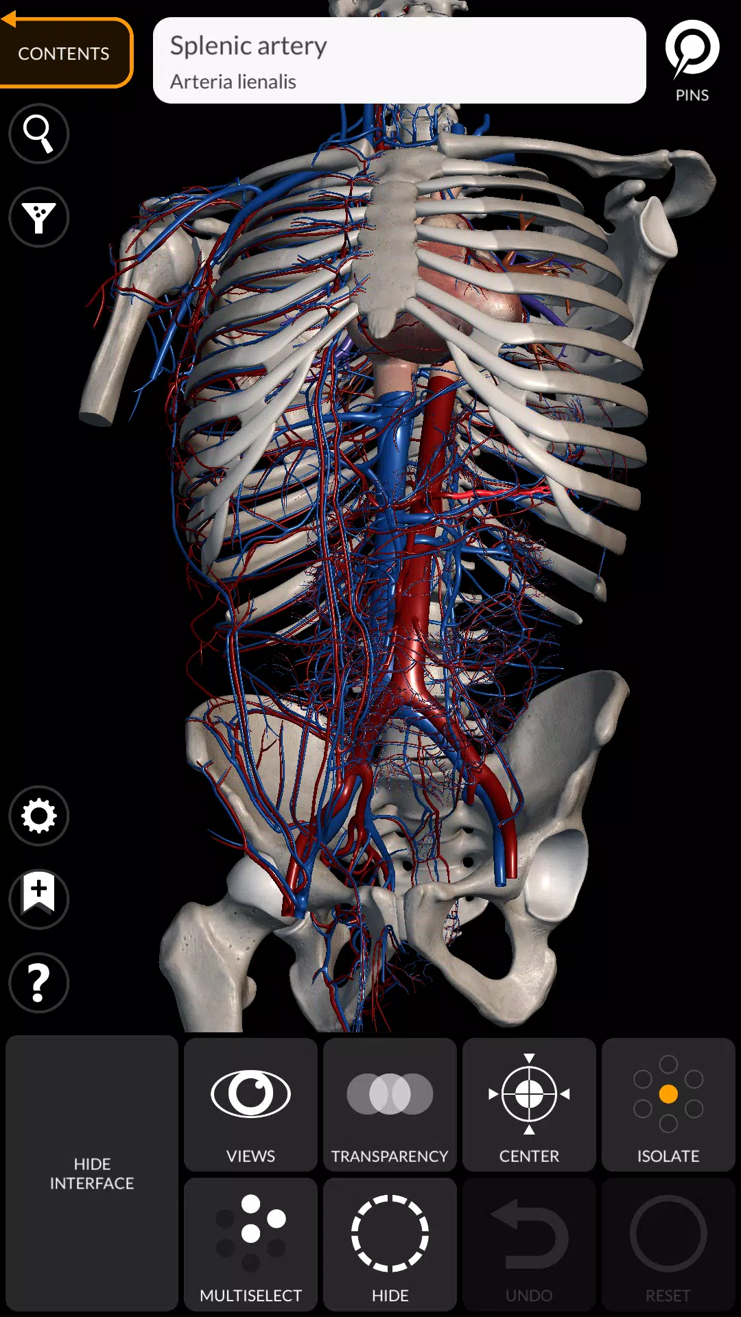 Anatomy 3D Atlas Captura de tela 2