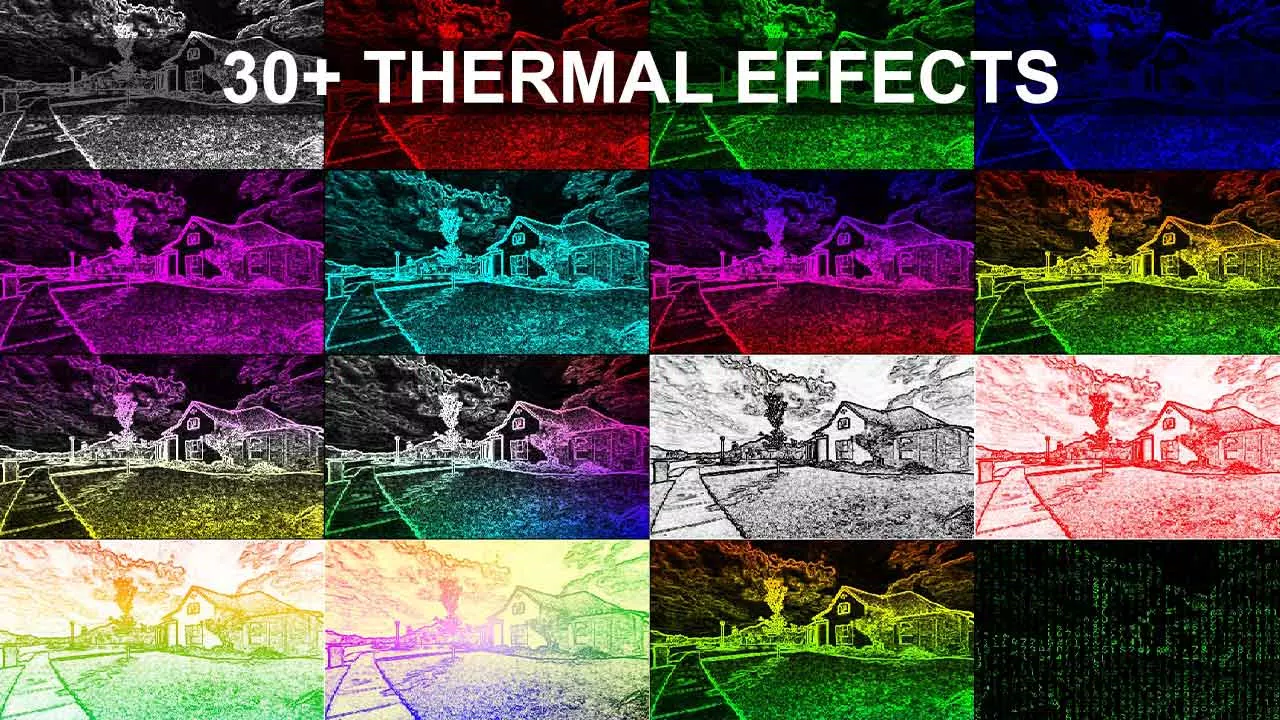 Low Light Cam Thermal Effects स्क्रीनशॉट 4