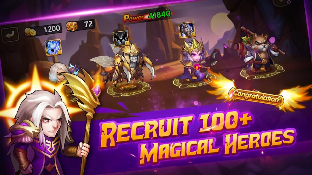 Magic Orcs: Free Battle RPG Screenshot 1