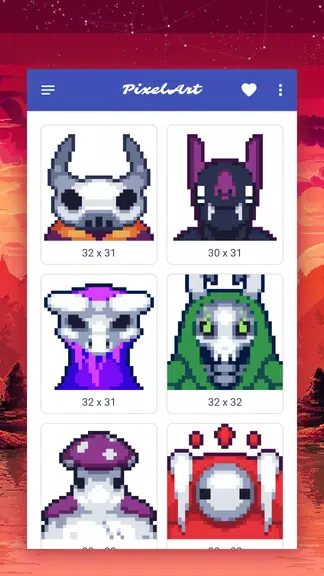 How to draw pixel monsters应用截图第1张