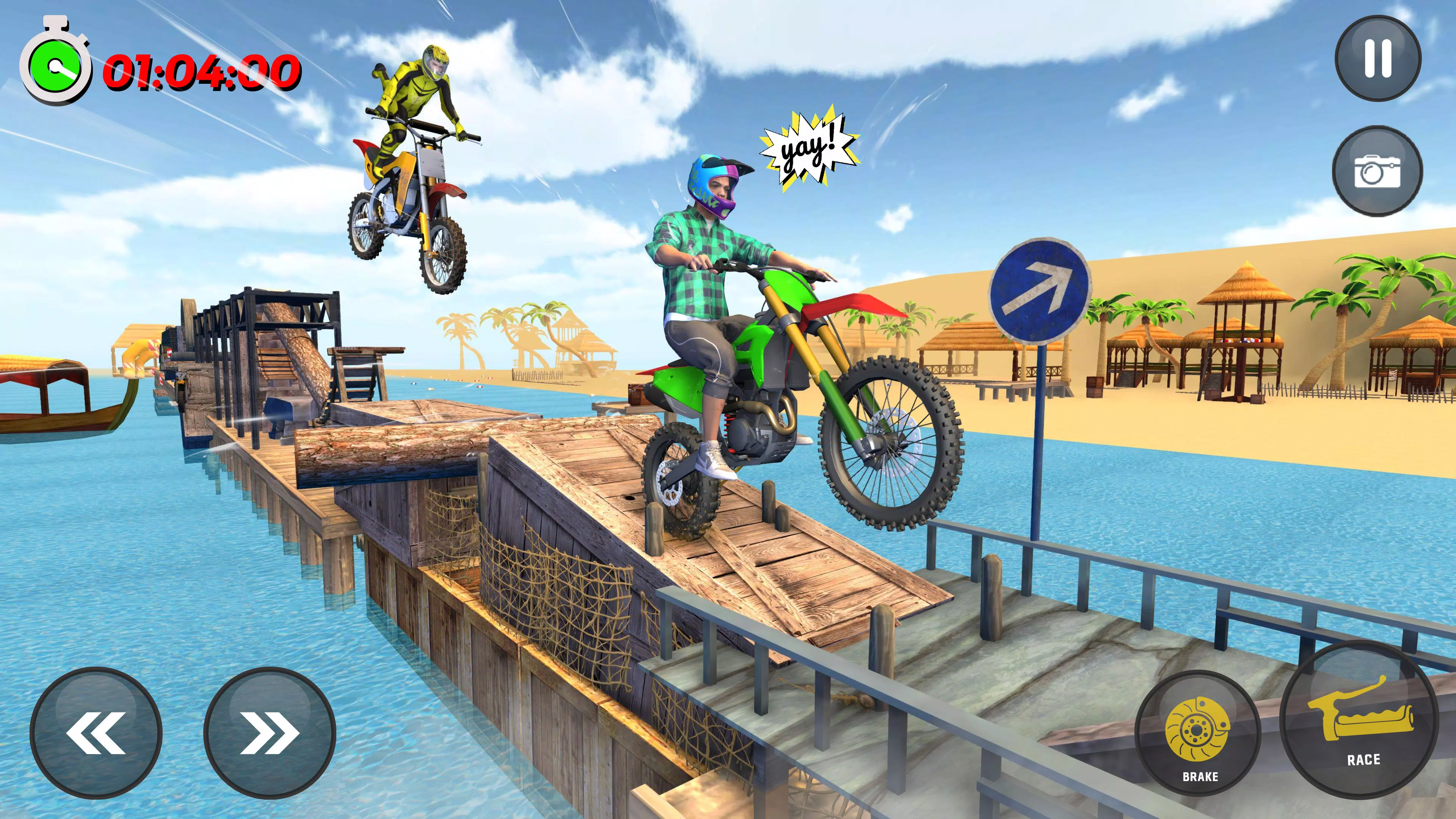 Real Moto Bike Games Racing 3d スクリーンショット 2