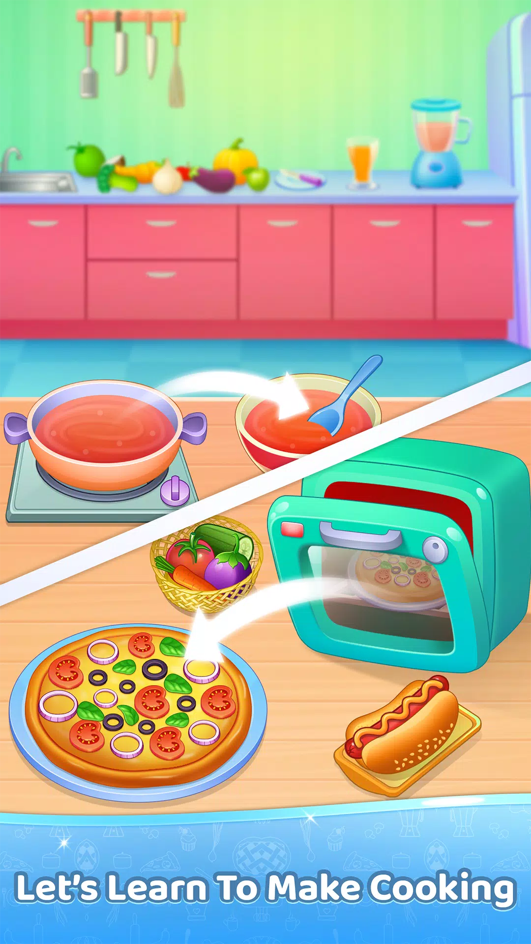 Kitchen Set: Toy Cooking Games स्क्रीनशॉट 4