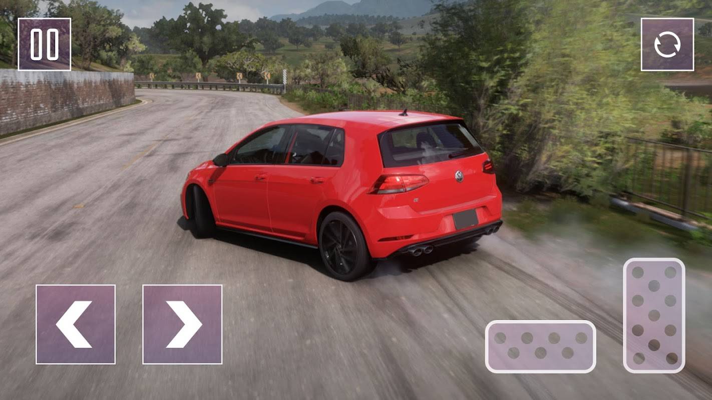 Real Racer Golf GTI Turbo Car Captura de pantalla 2