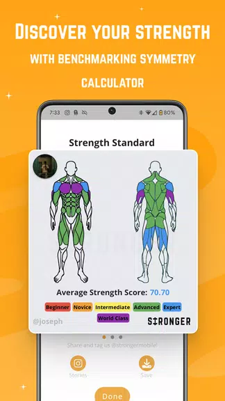 Stronger - Workout Gym Tracker 스크린샷 2