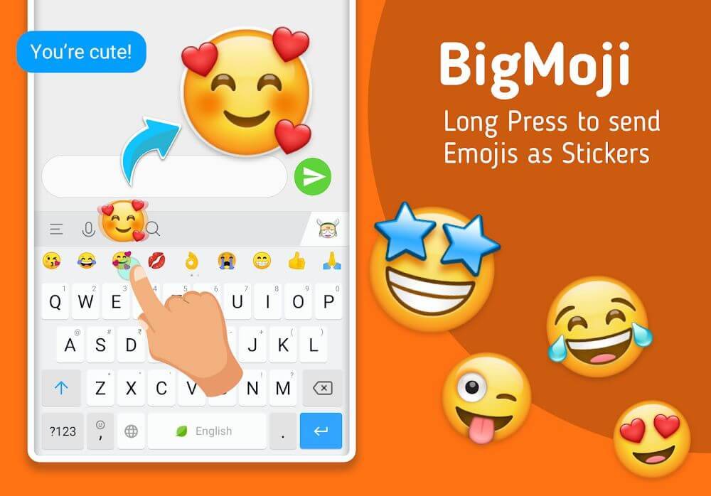 Mint Keyboard:Fonts,Emojis Captura de tela 2