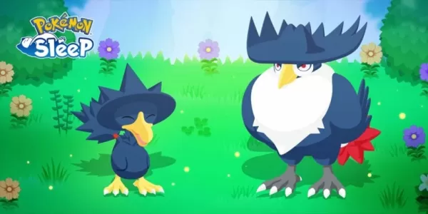 MurkrowとHonchkrowは、次のアップデートでPokemon Sleepに参加します