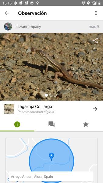 iNaturalist Captura de tela 3