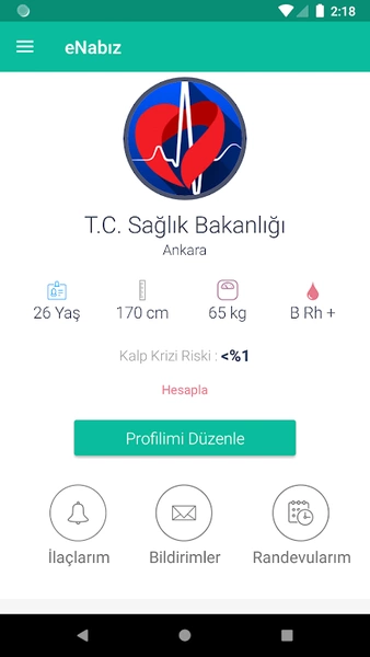 e-Nabız應用截圖第1張