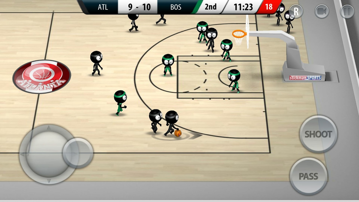 Stickman Basketball 2017 スクリーンショット 2