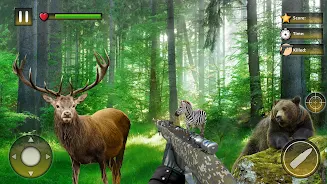 Wild Animal Hunting Games Captura de pantalla 1