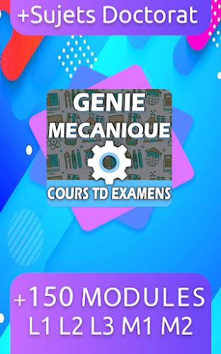 Genie Mecanique應用截圖第1張