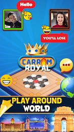 Carrom Royal : Disc Pool Game应用截图第1张