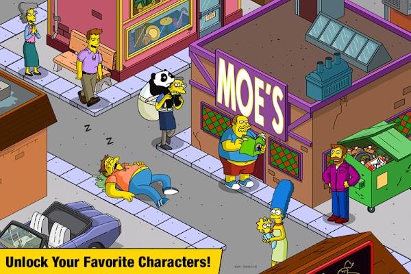 The Simpsons: Tapped Out Captura de tela 2