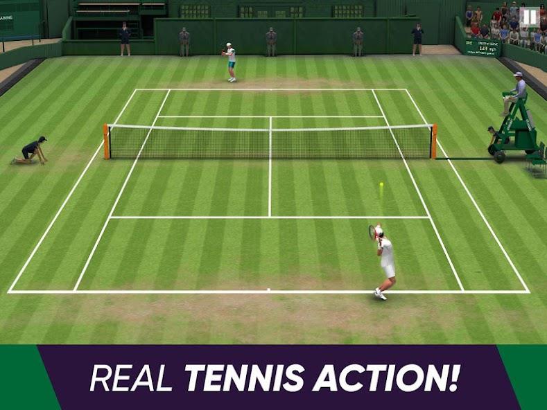 Tennis World Open 2023 - Sport Mod 스크린샷 1