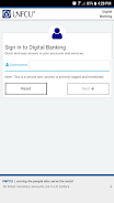 UNFCU Digital Banking Screenshot 1