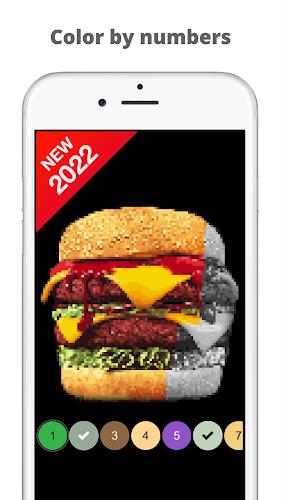 Pixel by number Color art game应用截图第1张