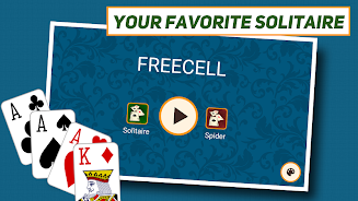 FreeCell Solitaire: Classic スクリーンショット 1