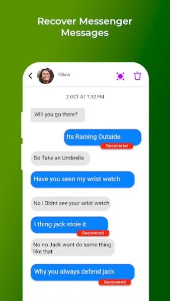 All Recover Deleted Messages 스크린샷 3
