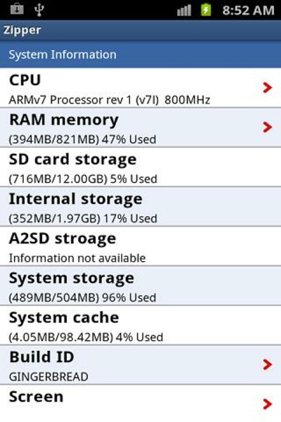 7Zipper - File Explorer (zip,  Screenshot 3
